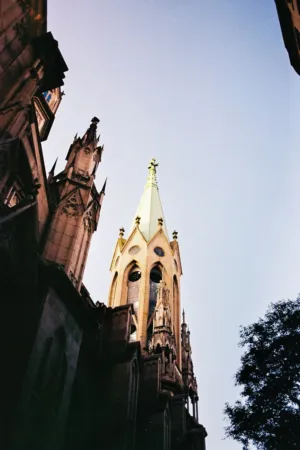Gothic Cathedral Tower