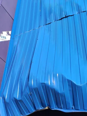 Blue Metal Sheet
