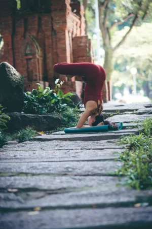 Yoga In The Ruins