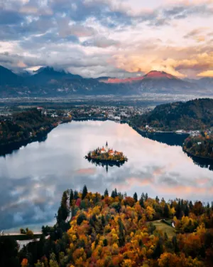 Bled Lake And Island