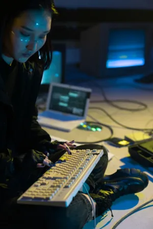 Cyberpunk Hacker