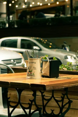Outdoor Cafe Table
