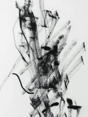 Abstract Ink Drawing