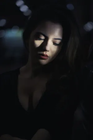 Mysterious Night Portrait