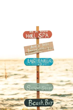 Beach Signage