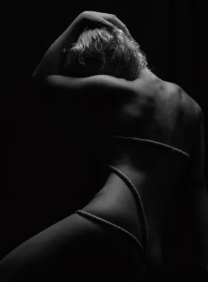 Nude Figure In Dark