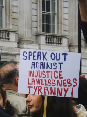 Protest Sign