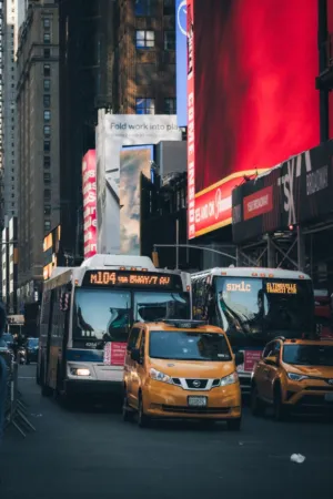 New York City Street Scene