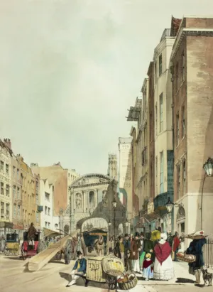 19Th Century Street Scene
