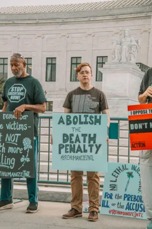 Protest Against Death Penalty