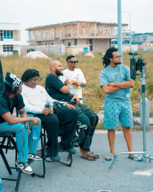 Film Crew On Set