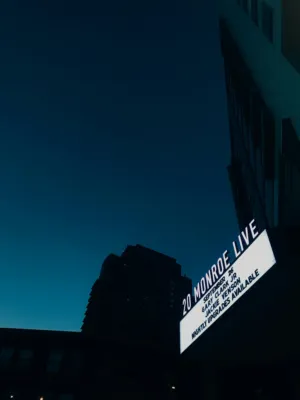 20 Monroe Live Night Sign