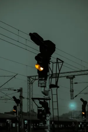 Railway Signal Post
