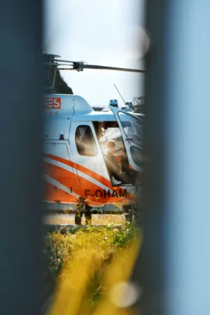 Helicopter In The Sunlight