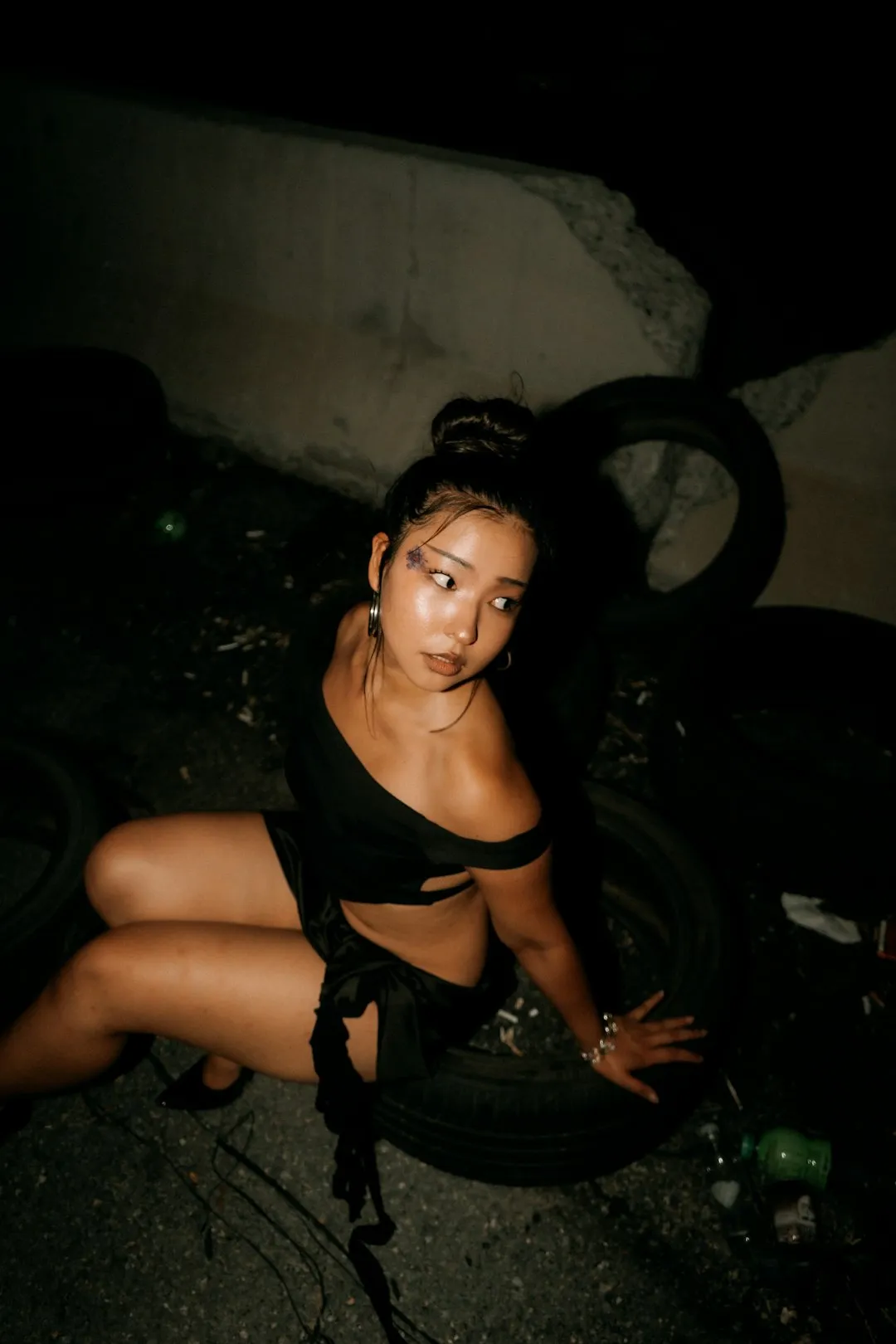 Urban Night Portrait