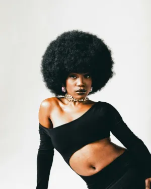 Black Woman With Afro