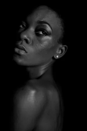 Black And White Portrait