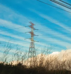 Electric Tower In The Sky