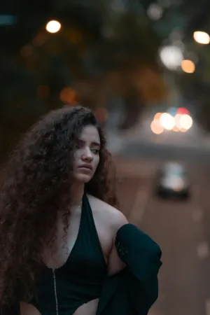 Urban Night Portrait