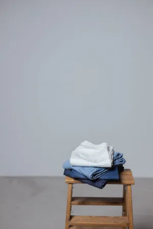 Stack Of Denim Jeans