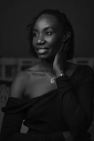 Black And White Portrait