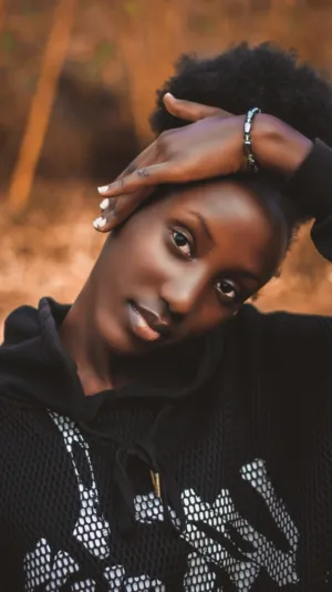 Black Woman In Nature
