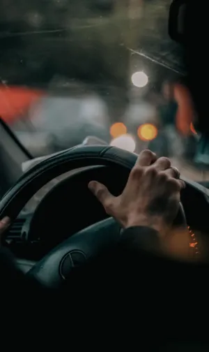 Steering Wheel Close-Up