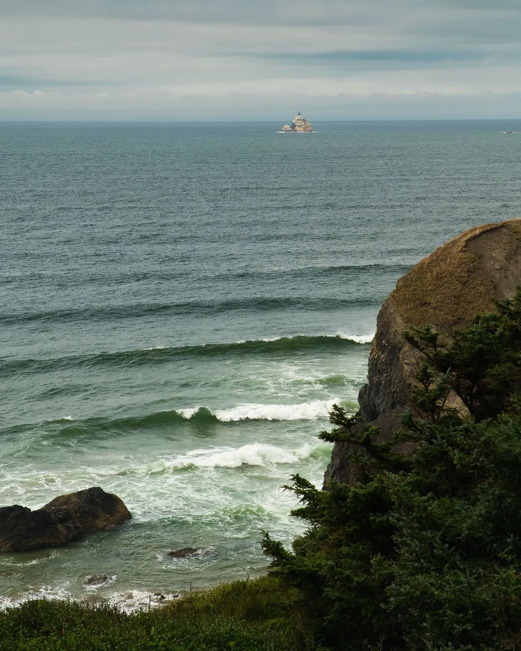 Ocean View With Lighthouse