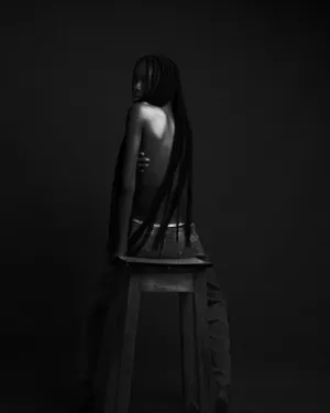 Black And White Portrait