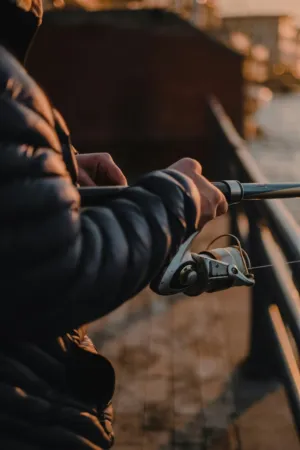 Fishing At Sunset