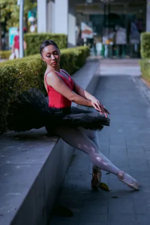 Ballerina In Red