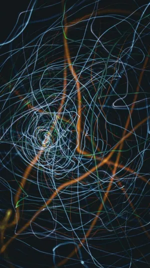 Abstract Light Trails