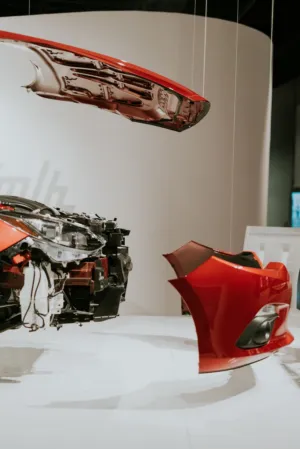 Car Body Parts Display