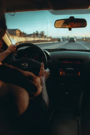 Driving At Dusk