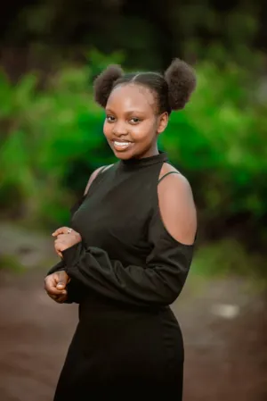 Black Dress Portrait