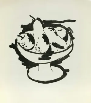 Fruit Bowl Drawing