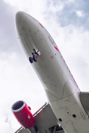 Airplane Nose And Engine