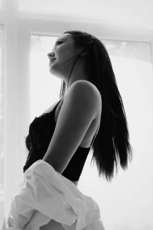 Black And White Portrait