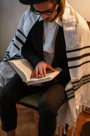 Man Reading A Book