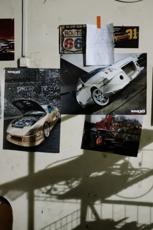Car Posters On Wall