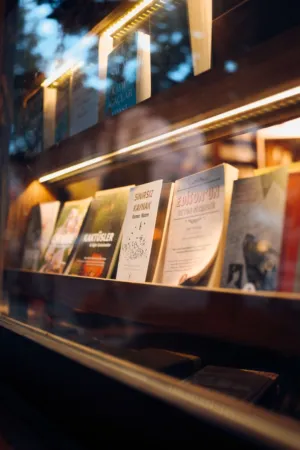 Bookstore Window Display