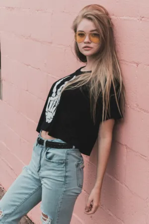 Teenage Model In Casual Outfit