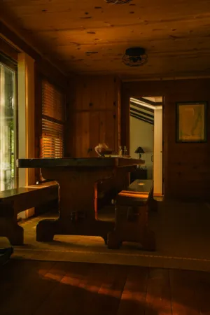 Cozy Cabin Interior