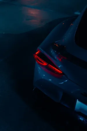 Night Car Tail Light
