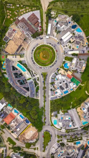 Circular Cityscape