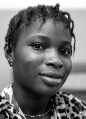 Black And White Portrait