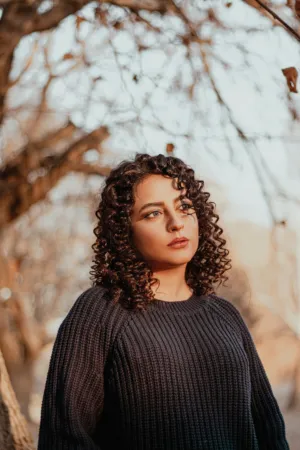 Curly Hair In Nature