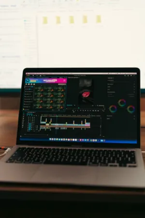Editing Software On Laptop