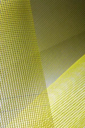 Yellow Grid Pattern