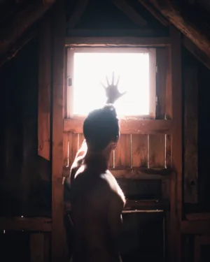 Hand At The Window